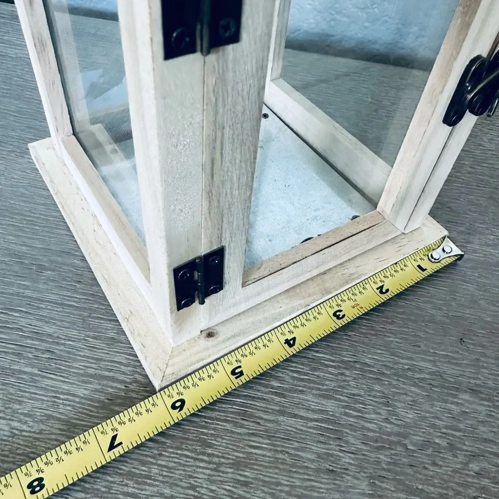 Farmhouse Modern Lantern Boho Candle Holder